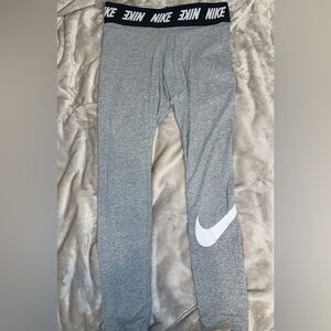 grey nike leggings
